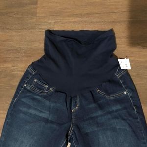 Indigo Blue Large Petit Maternity Jeans